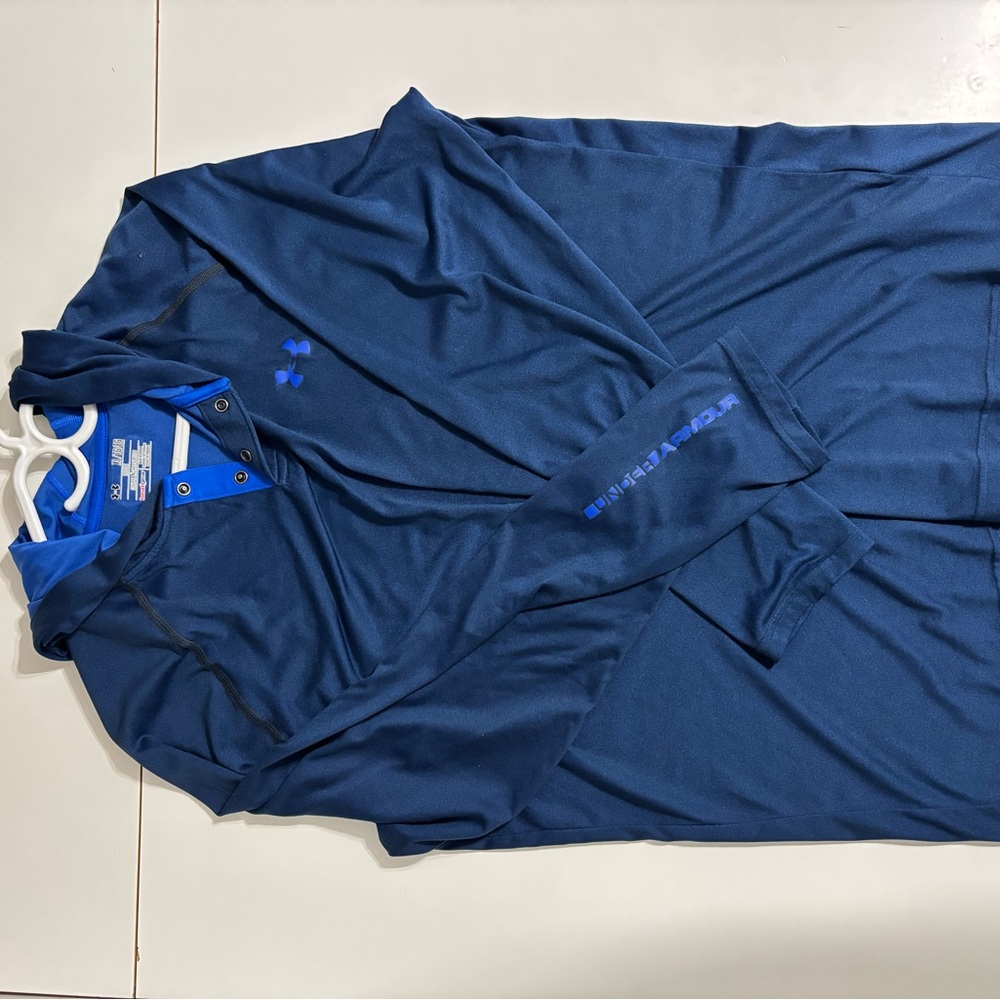 Under Armour Blue Performance Lightweight Hoodie